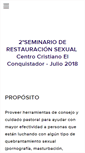 Mobile Screenshot of congresosexodus.org